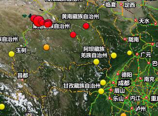 青海瑪多7.4級地震致部分道路橋梁坍塌 尚無人員傷亡報告